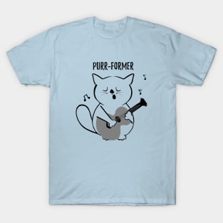 Musician gift / Cat Lover Gifts For Cat People / Guitarist Gift T-Shirt